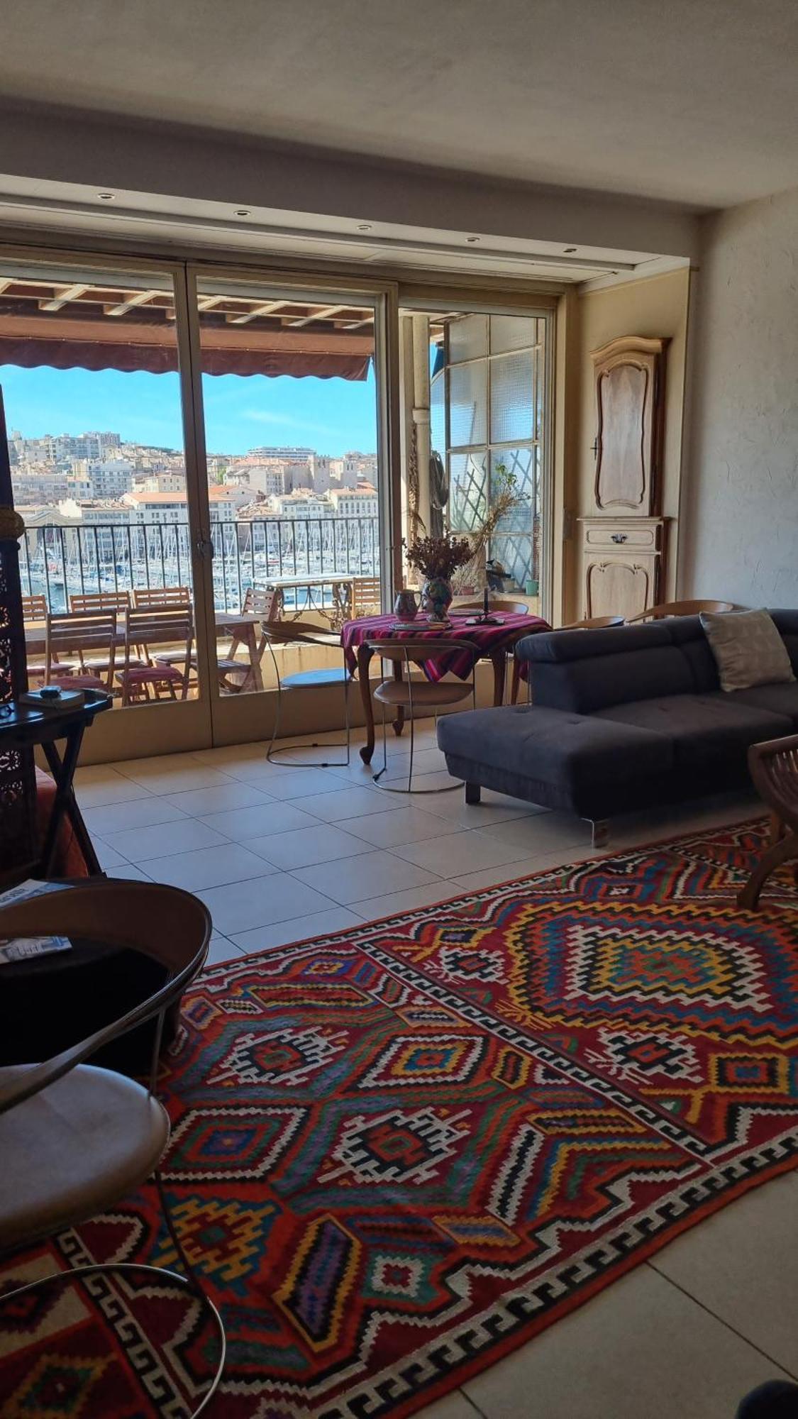 Grand T2 Surplombant Le Vieux Port Marseille Marselha Exterior foto